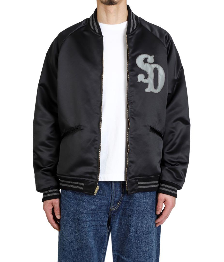 スタンダードカリフォルニア スカジャン スタジャン スーベニアジャケットM黒
