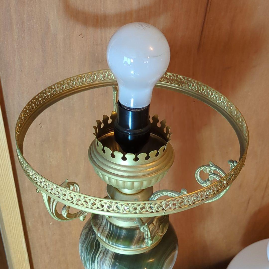 ヴィンテージ　フロアスタンド ランプ ◆オニキス　アンティーク　日本製