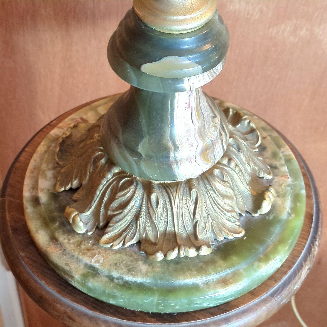 ヴィンテージ　フロアスタンド ランプ ◆オニキス　アンティーク　日本製