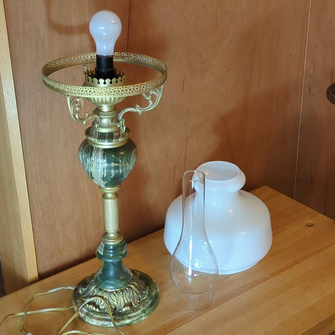 ヴィンテージ　フロアスタンド ランプ ◆オニキス　アンティーク　日本製