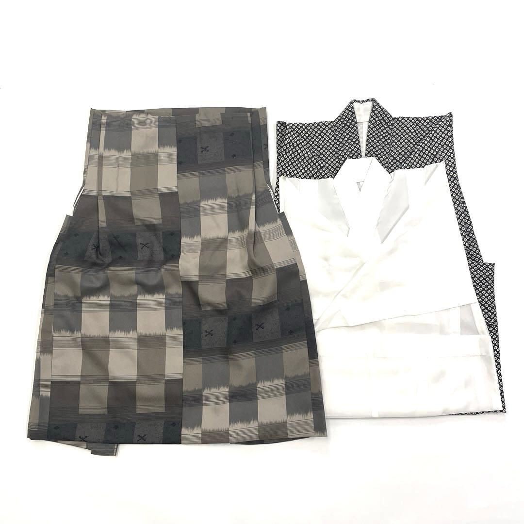 七五三 羽織セット 男の子 羽織 着物 長襦袢 半衿付き 5歳 No.149