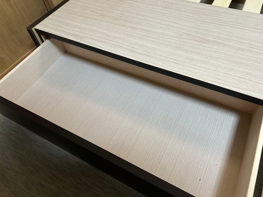 ベッドフレーム 収納 ライト付き