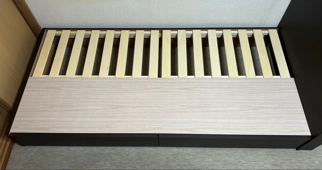 ベッドフレーム 収納 ライト付き