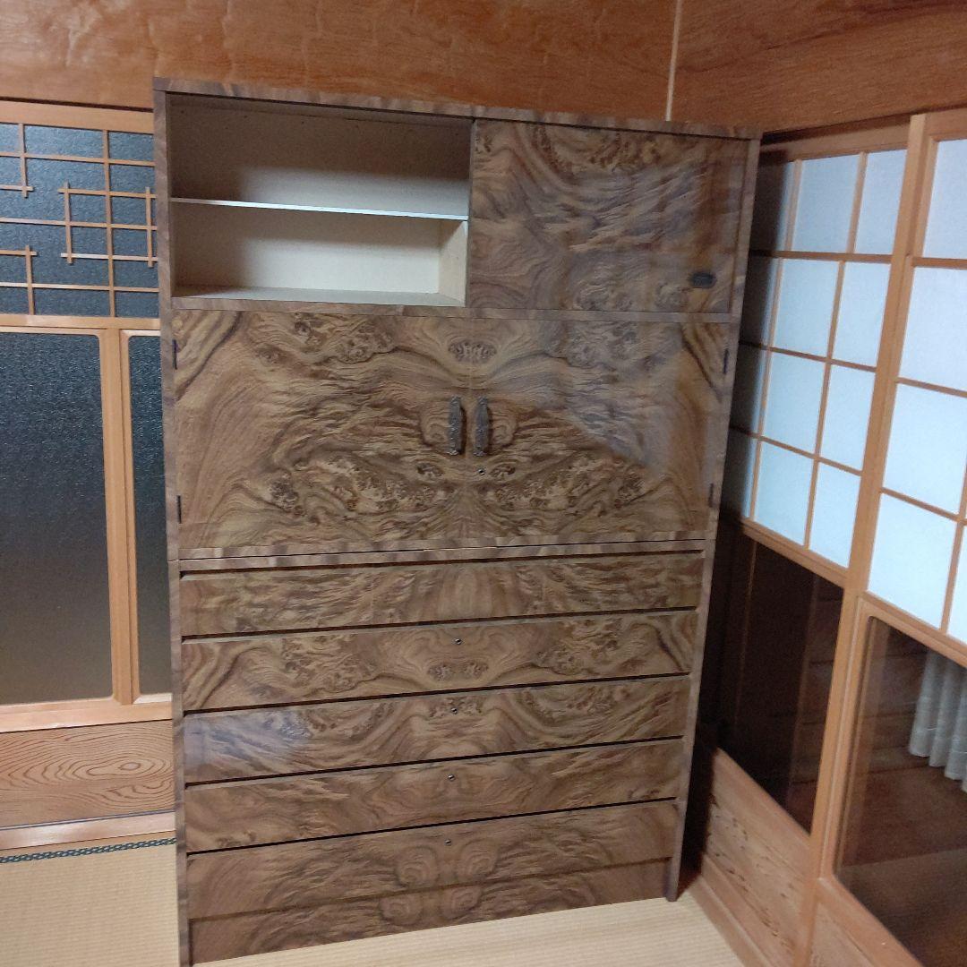 木目調 和テイスト 引き出しタンス