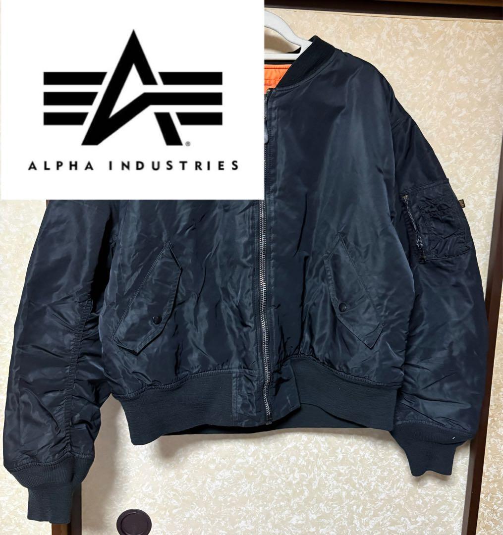 Alpha Industries MA-1 フライトジャケット ブラック