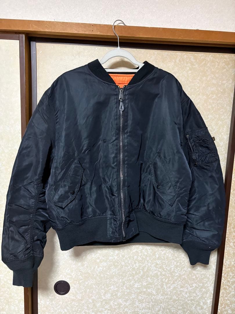 Alpha Industries MA-1 フライトジャケット ブラック