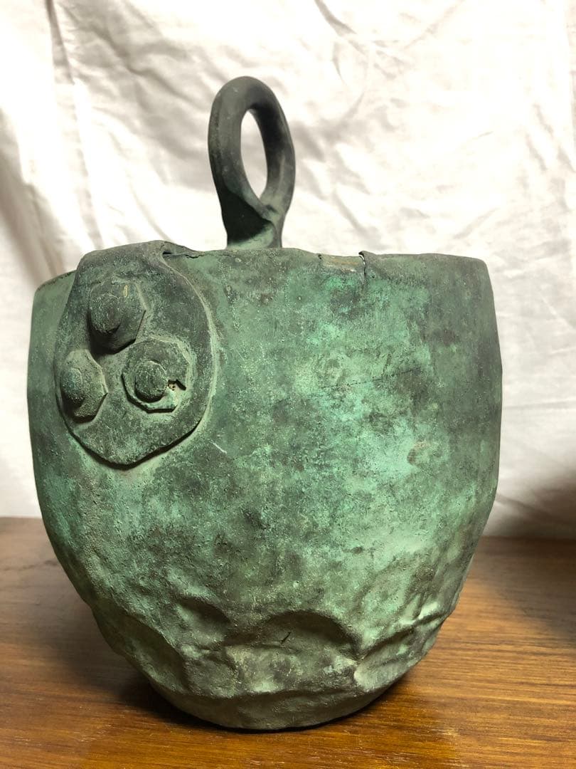 釣瓶/2個セット/アンティーク　緑錆