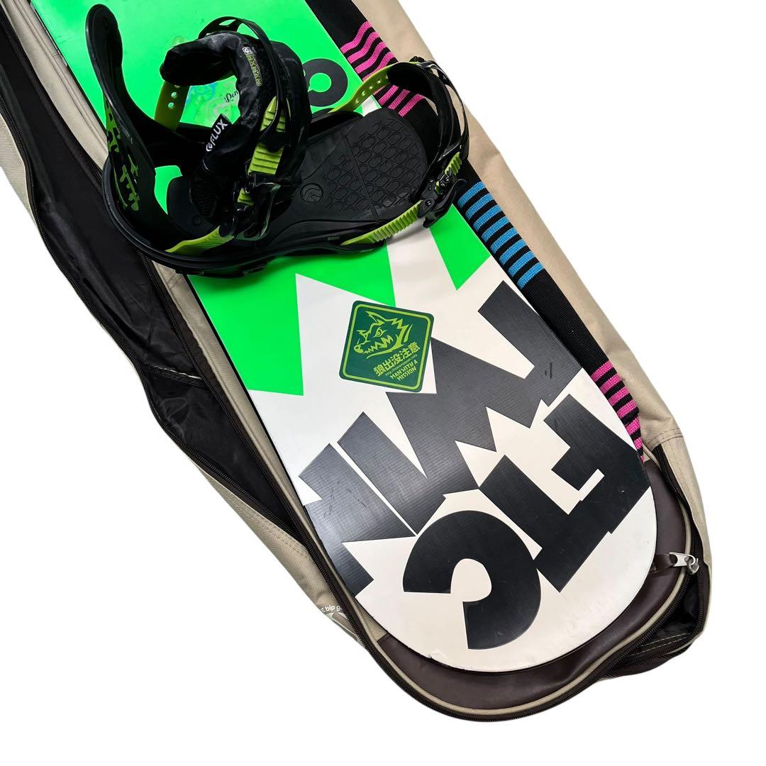 【希少】FANATIC FTC TWIN 156cm バイン FLUX コラボ