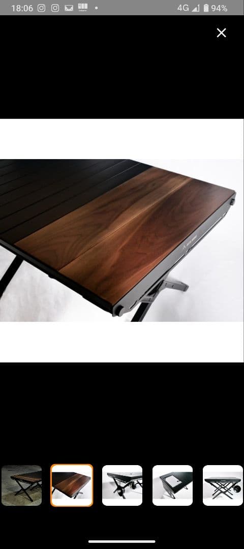 テーブル・チェア・ハンモック RATEL WORKS CAMP WOOD PANEL TABLE 120