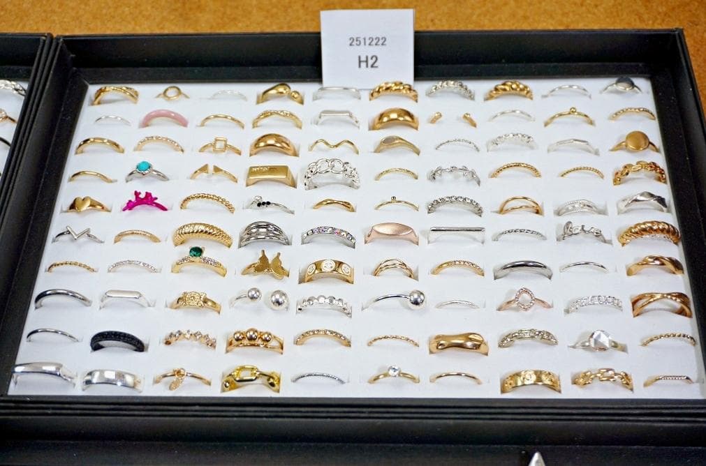 [40A] ファッションリング 500点 指輪 女性 Ny6-251222H2