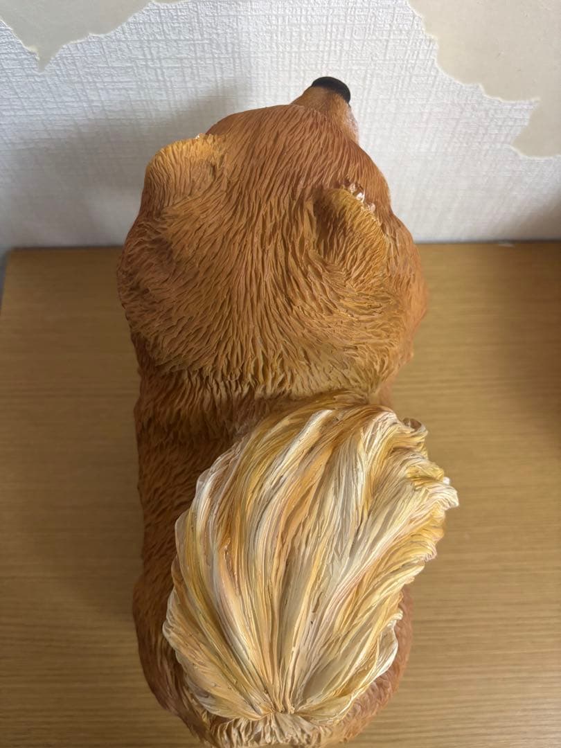 ポメラニアン 置物 ガーデニング　オブジェ　インテリア　#1