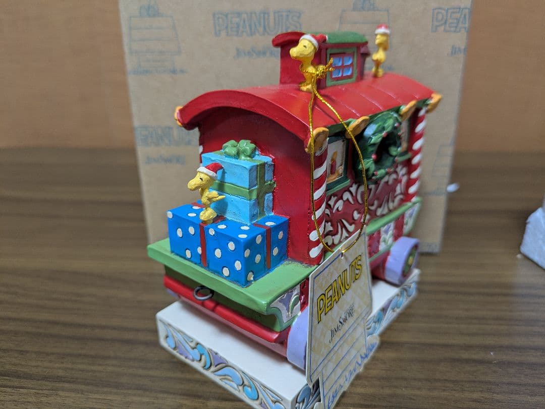 ジムショア スヌーピー ウッドストック クリスマストレイン