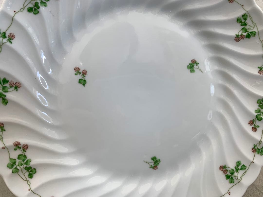 MN663★GINORI ジノリ 花柄皿 直径約21.5㎝ 5枚セット