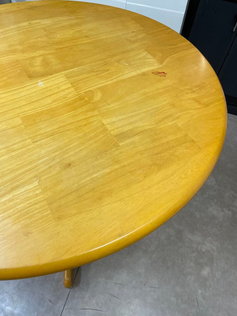 弘益　円形 ラウンドテーブル　ダイニングテーブル