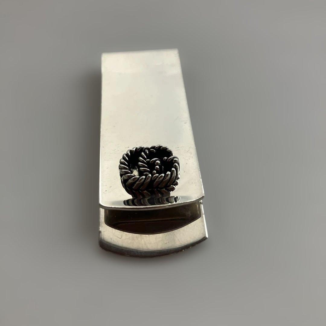 GUCCI グッチ マーモント インターロッキング シルバー マネークリップ
