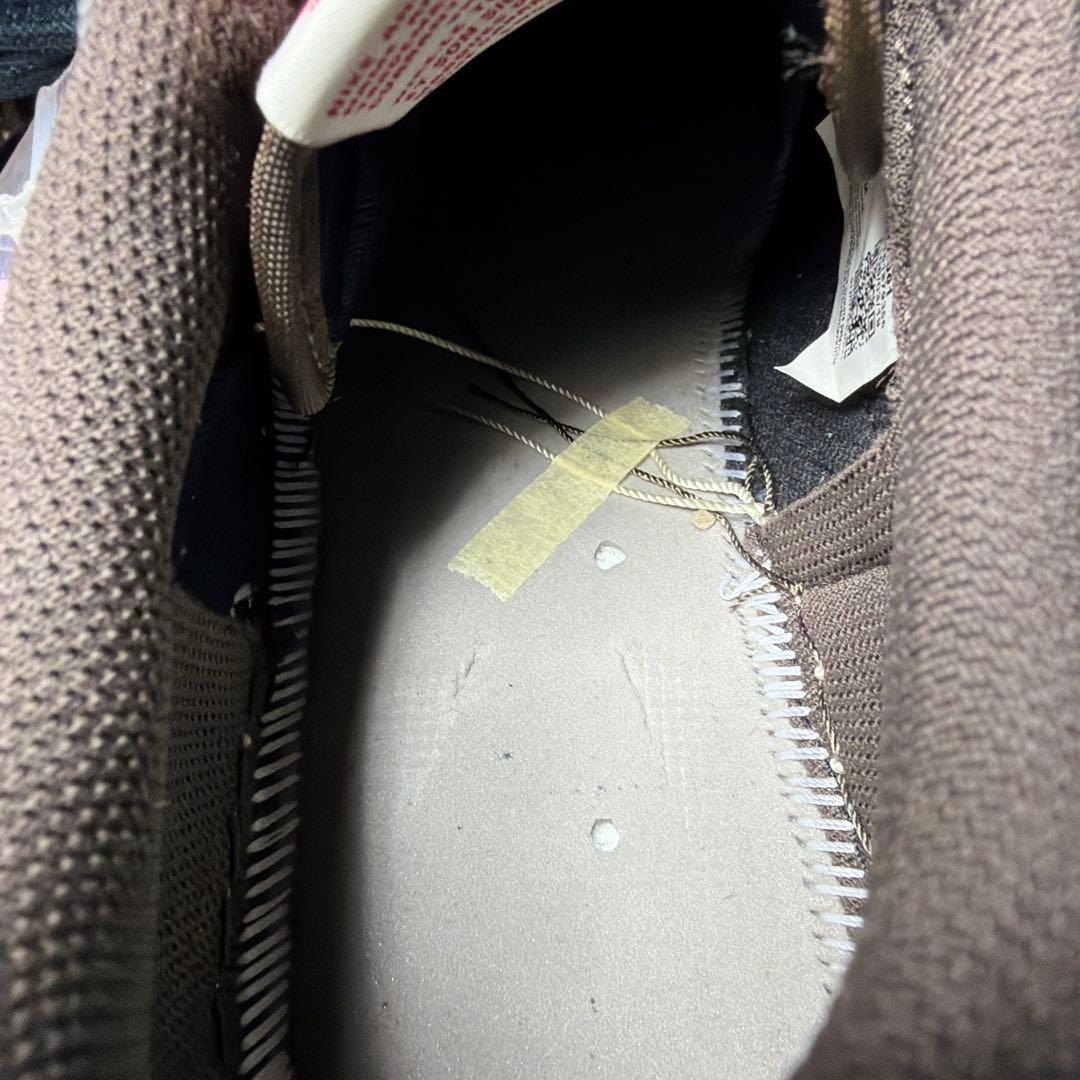 トラヴィススコット×ナイキ エアジョーダン1 ロー ブラック/ダークモカ27cm