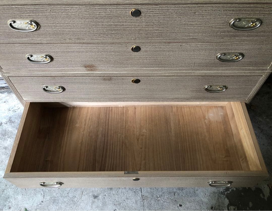 伝統工芸 桐箪笥 引き出し10個