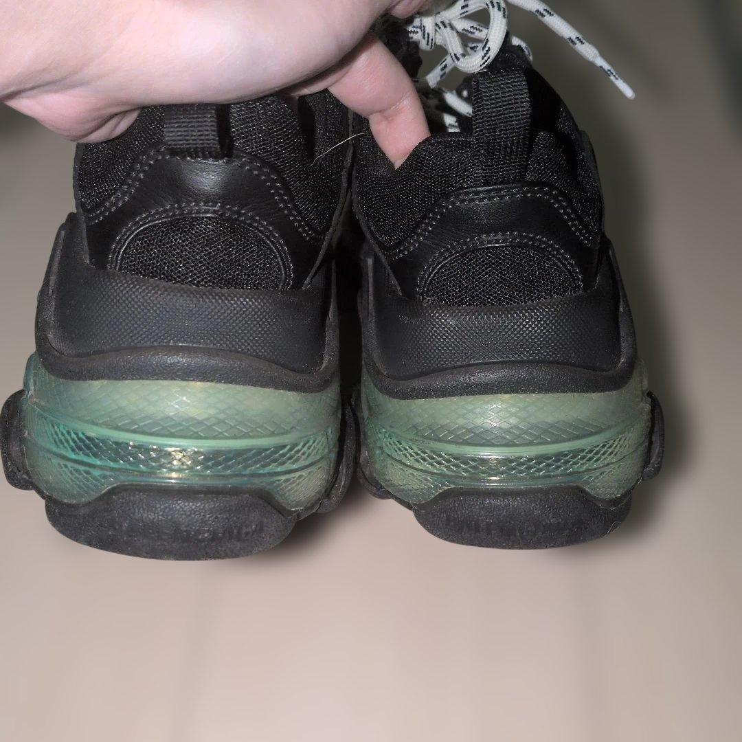 バレンシアガ　トリプルS 36 （23cm） ブラック　BLACK