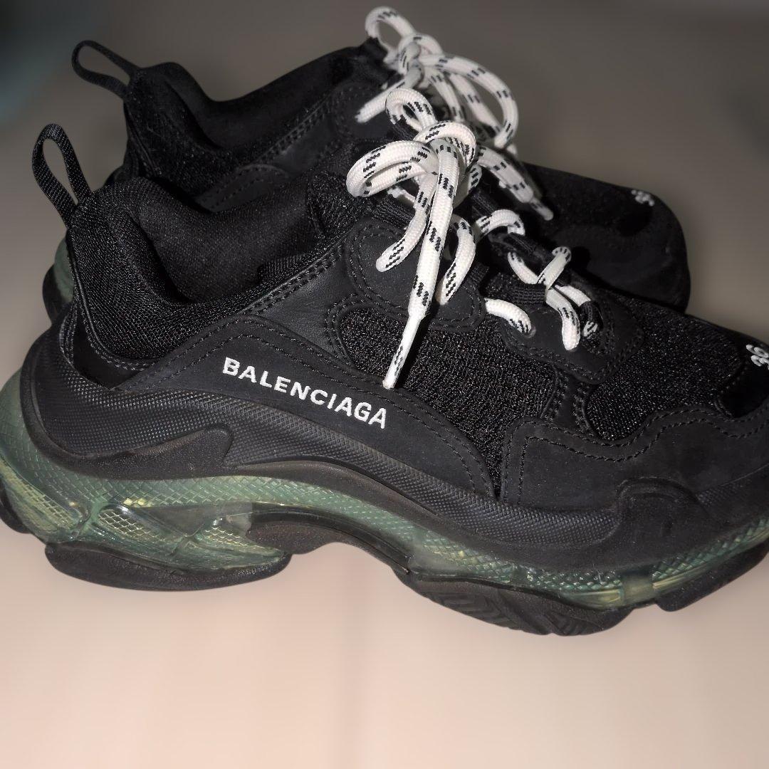 バレンシアガ　トリプルS 36 （23cm） ブラック　BLACK