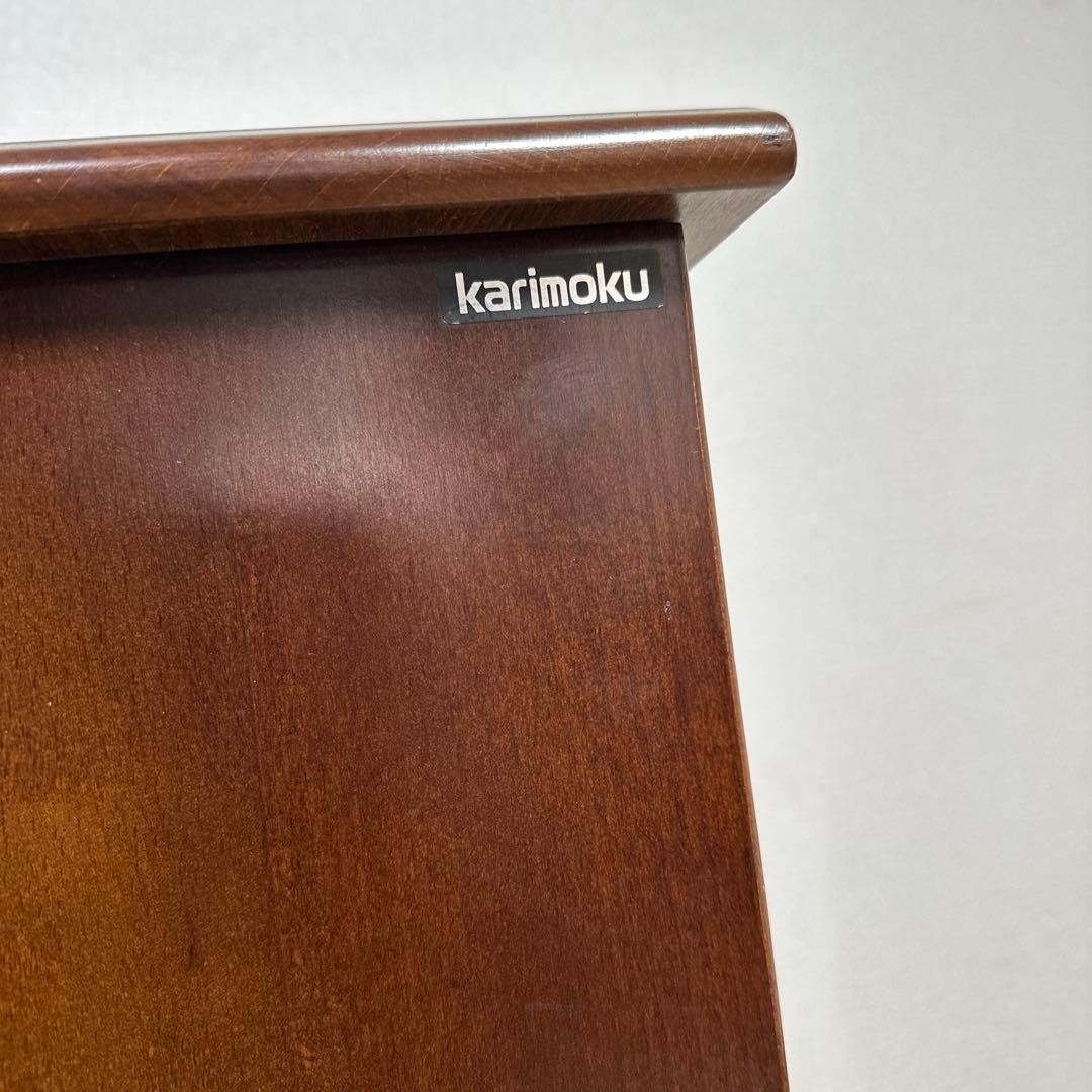 karimoku カリモク コロニアル 電話台 FAX台 花台 飾り台 ※i4※