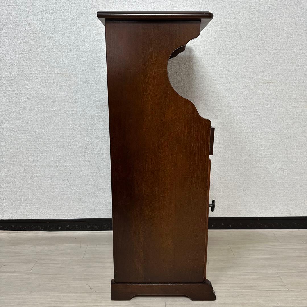 karimoku カリモク コロニアル 電話台 FAX台 花台 飾り台 ※i4※