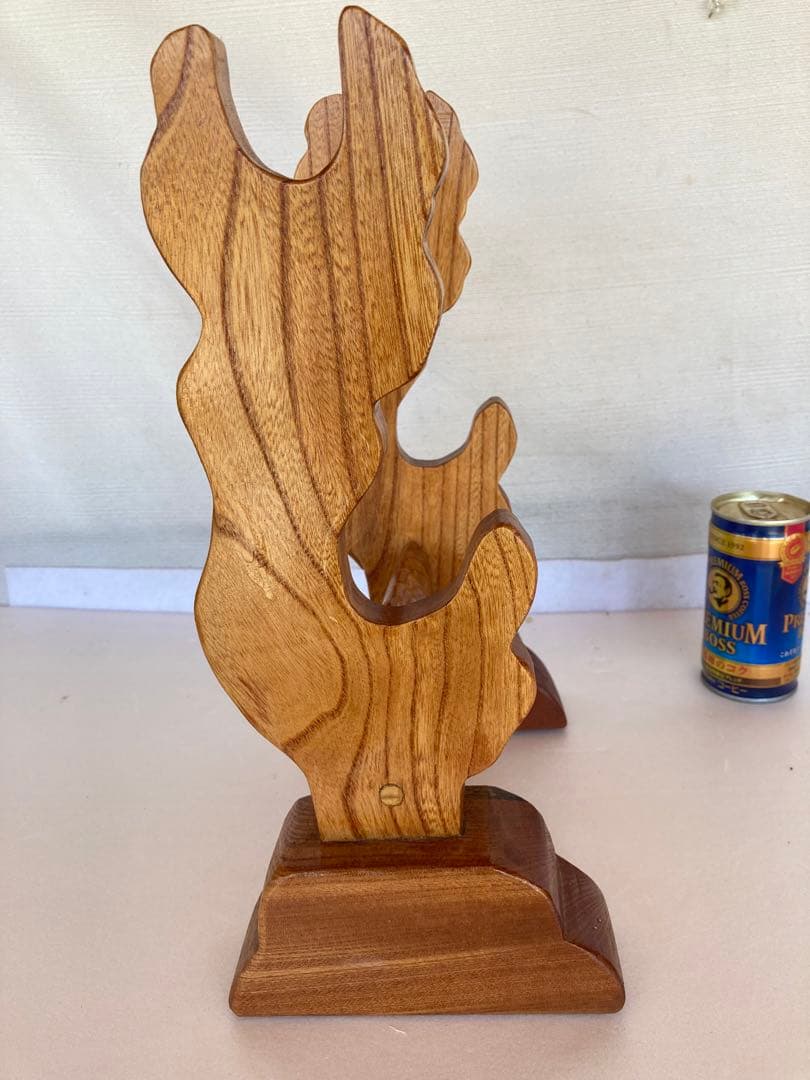 刀掛け2段　　総欅