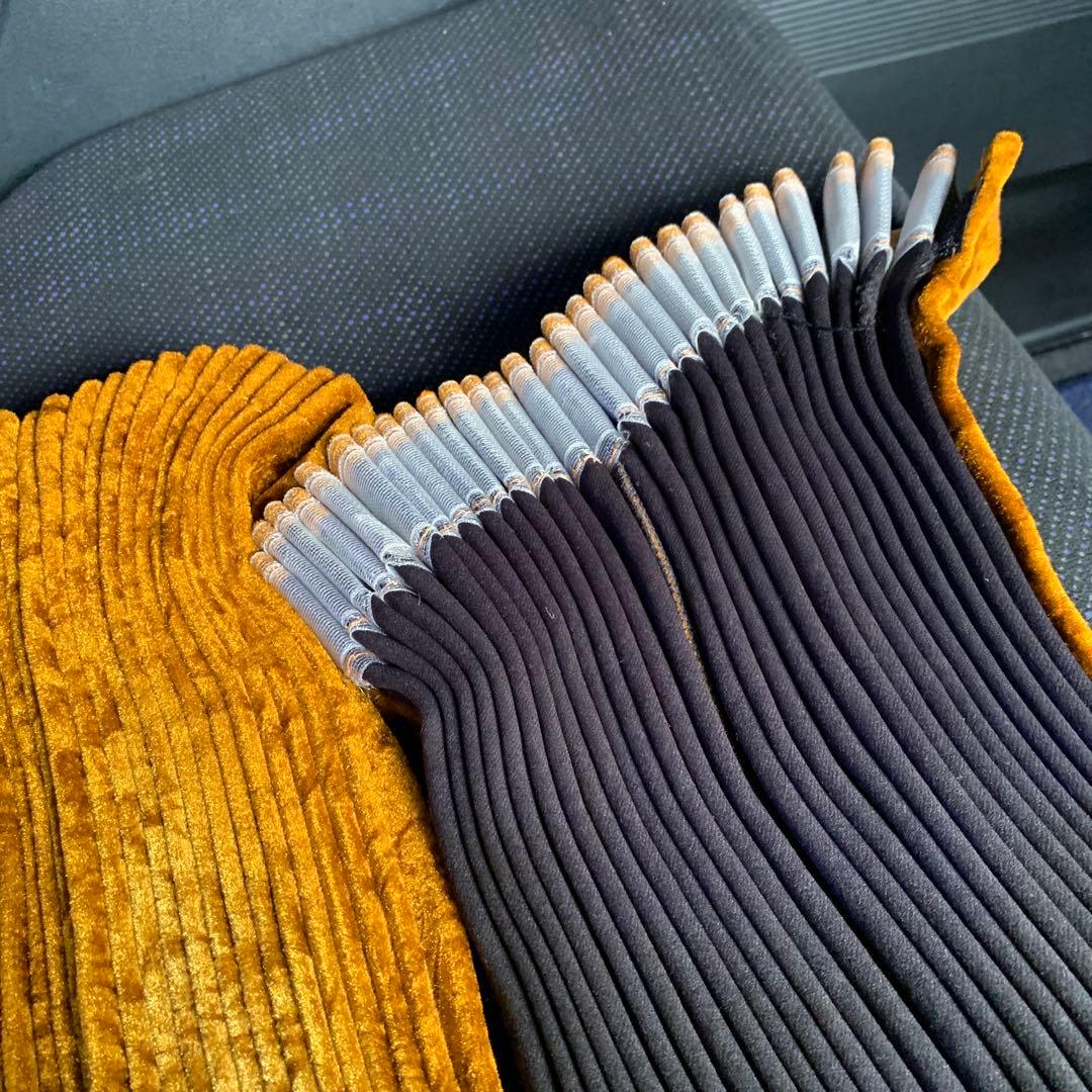 チンチラ ゴールド 仮眠カーテン セット