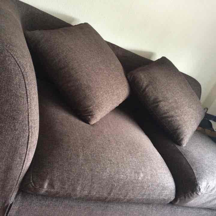 値段交渉します！コーナーソファーブラウン