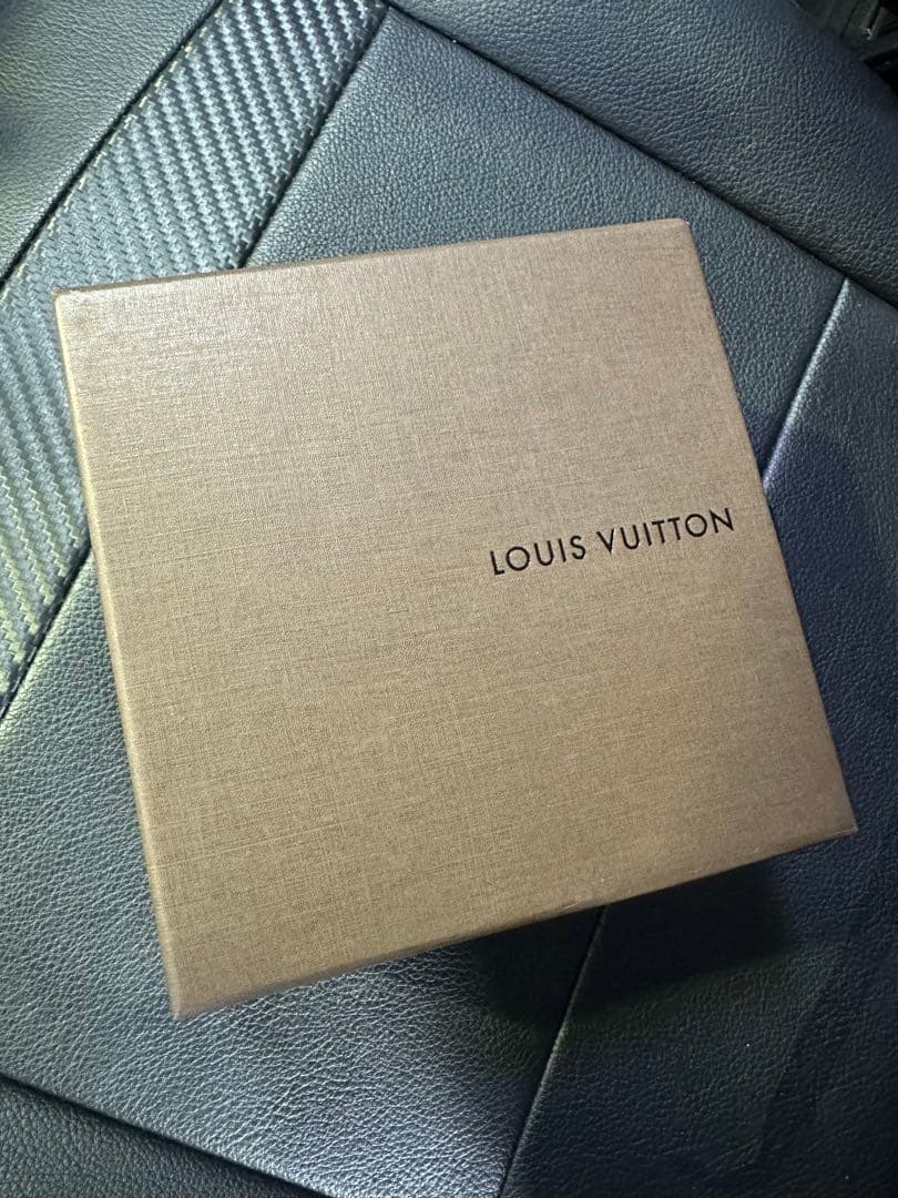 Louis Vuitton ブラック レザー ベルト ダミエ　最終値下げ中