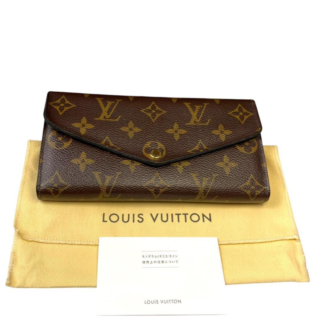 【美品】 ルイヴィトン ポルトフォイユ サラ 最新型 モノグラム LV