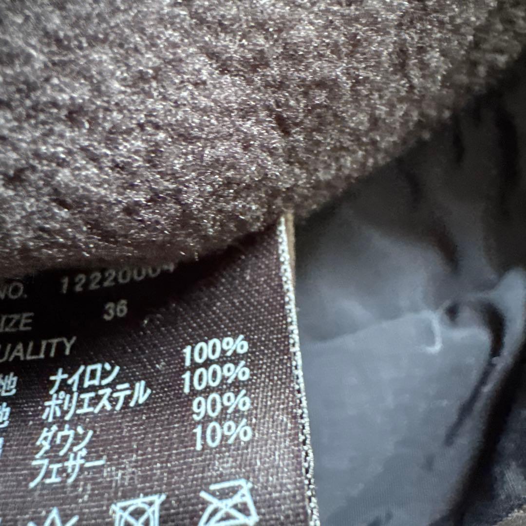 2025年モデル　TODAYFUL モンスターダウンジャケット　36 黒