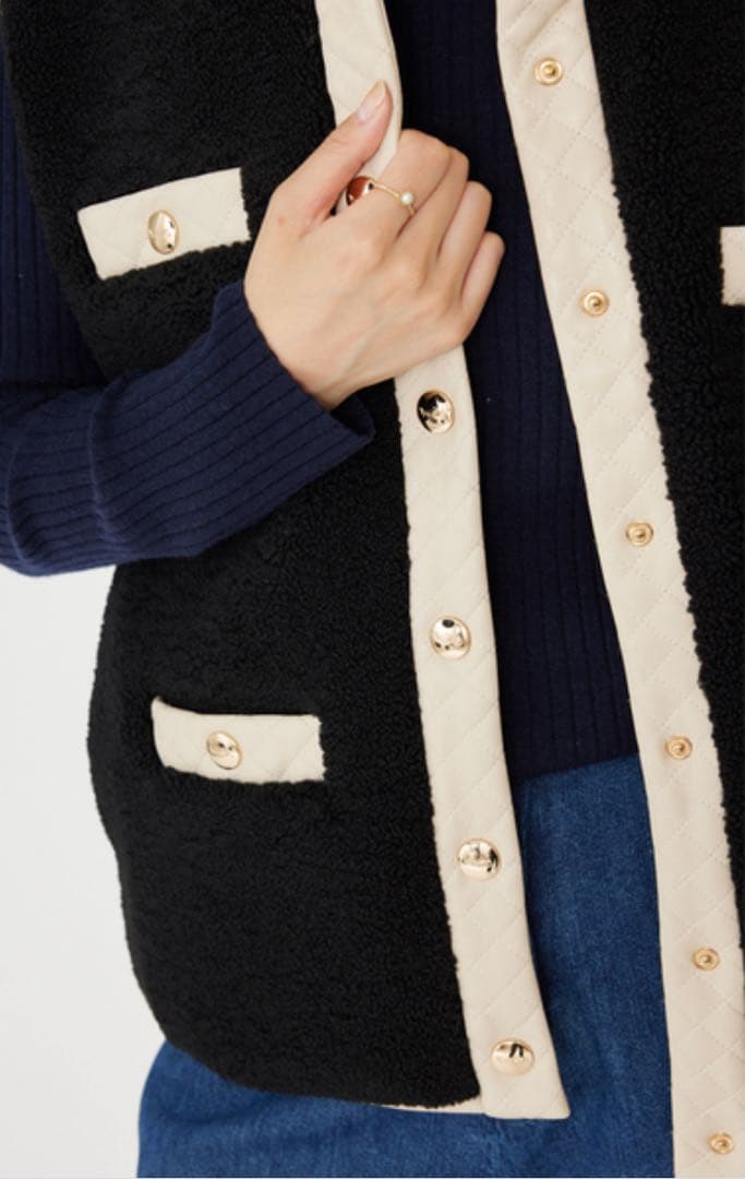 piyo　IENA/イエナ　WEILL/ヴェイユ Veste ボアベスト