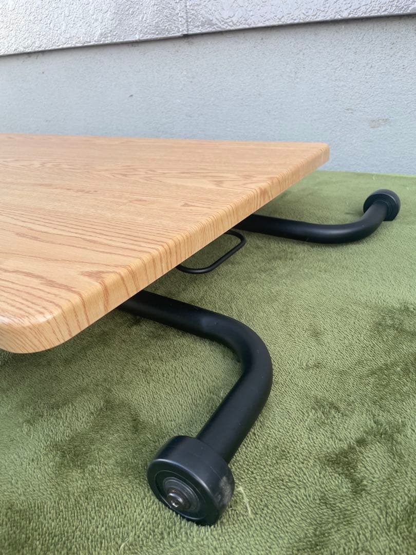 ニトリ昇降センターテーブル ホワイトウオッシュ 折りたたみ