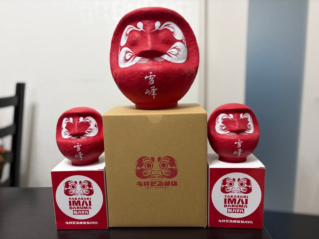 スノーピーク  peak 2025 雪峰だるまセット 大1個中2個