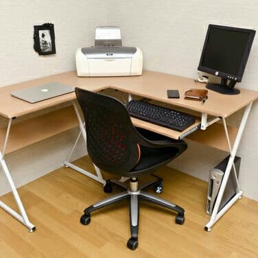 定価21384円!最安値　コーナーPCデスクセット