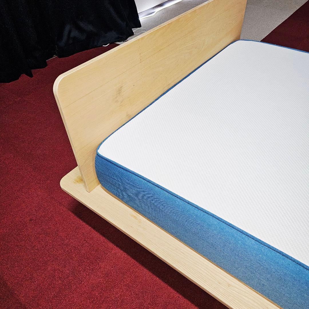 ダブルエアーマットレス ホワイト/ブルー Koala Bed