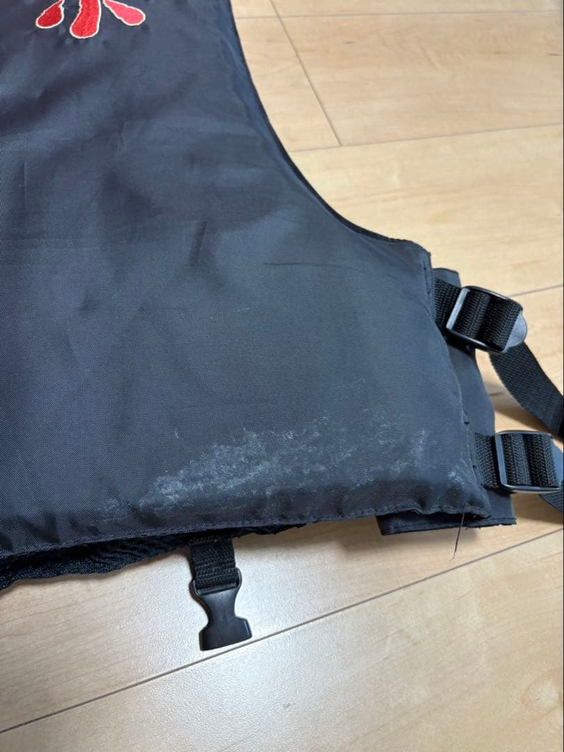 道楽　DOWLUCK ライフジャケット 黒