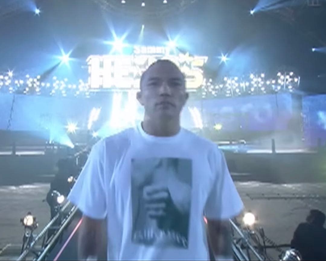 激レア　山本“KID”徳郁　ハードヒットTシャツ（XL）