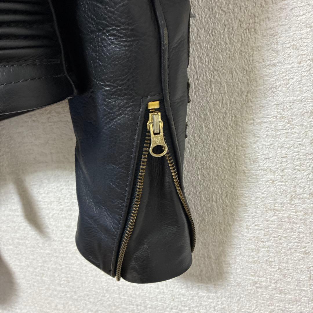 vanson レザー シングルライダースジャケット