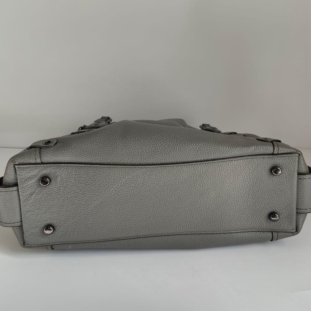 ✨未使用レベル✨　coach イーディー　トートバッグ　グレー　レザー