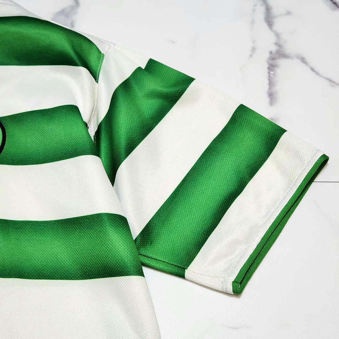 セルティック ユニホーム 2003 100周年 ロゴ 刺繍 アンブロ 半袖シャツ