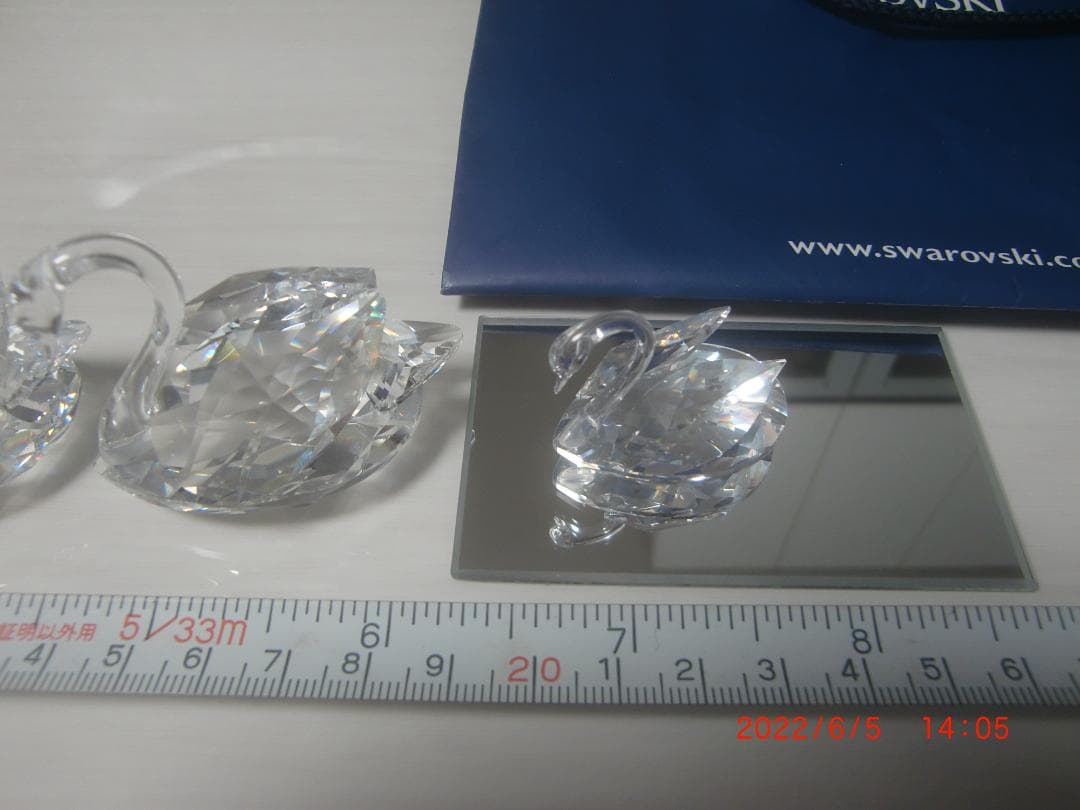 スワロフスキー Swarovski  『スワン4Ｐ【Ｌ・Ｍ2・Ｓ】』　Ｓ17Ｃ