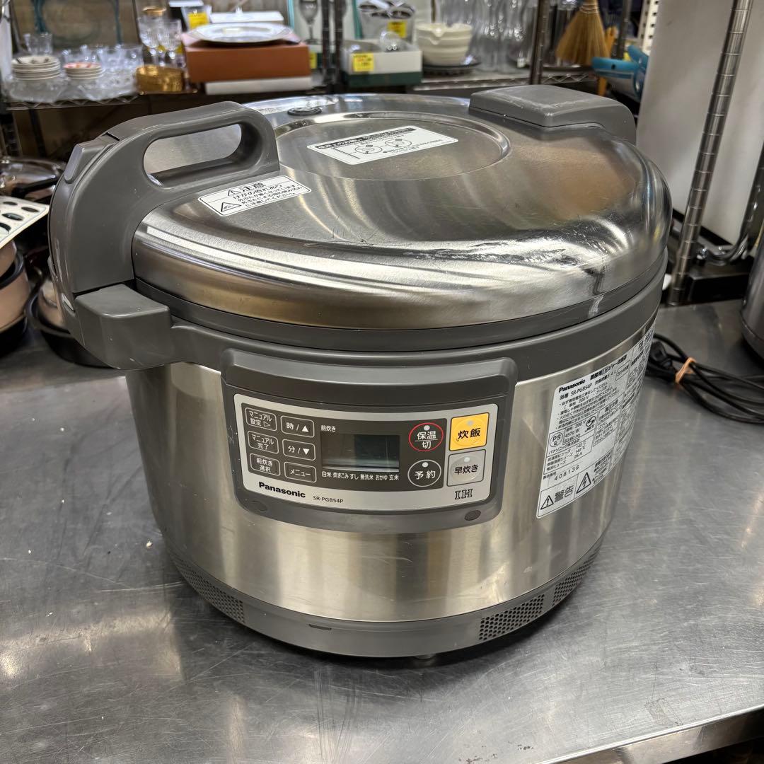 Panasonic 業務用IHジャー炊飯器 容量5.4Ｌ SR-PGB54P