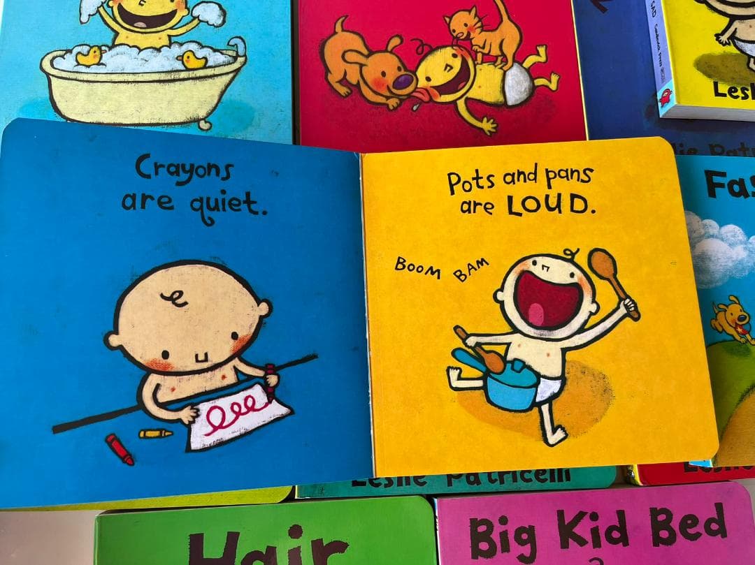 Leslie Patricelli 絵本22冊レスリーパトリセリ ネイティブ音源