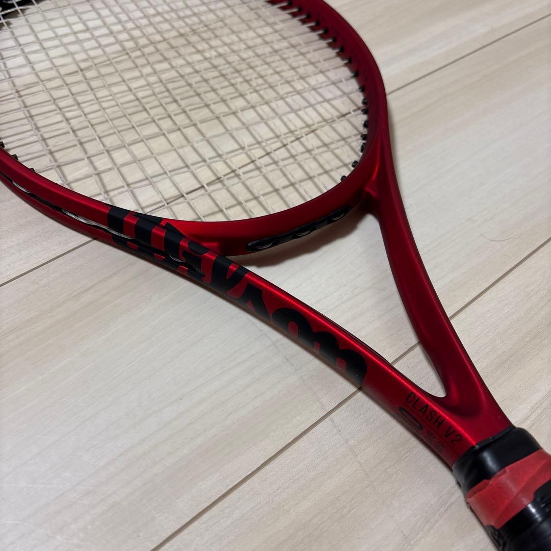 【美品】Wilson Clash V2 100 16x19 ラケット