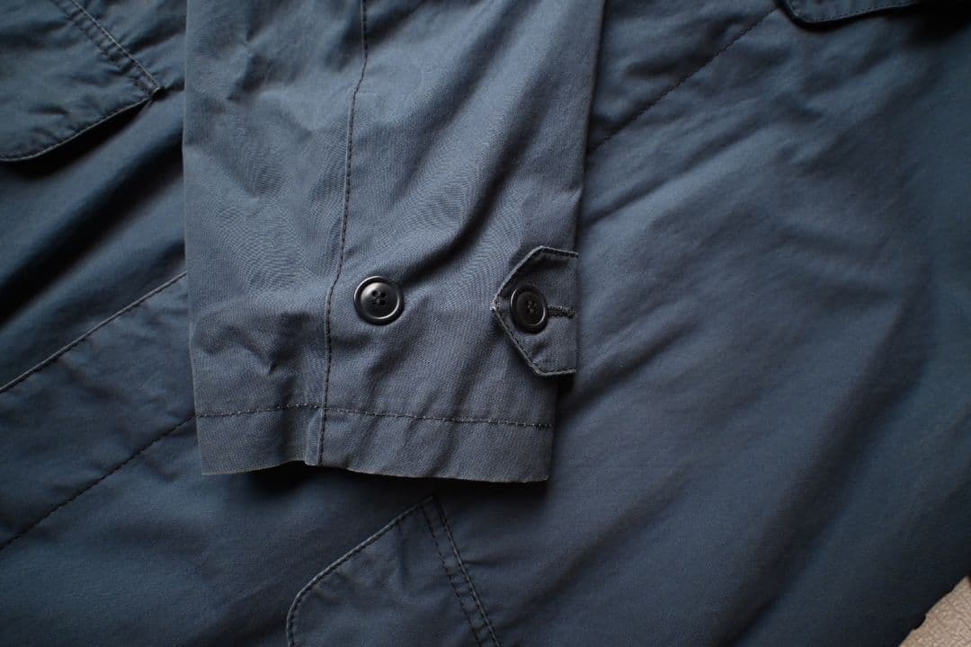 BarbourバブアーSINGLE BREASTEDCOAT コートネイビー40