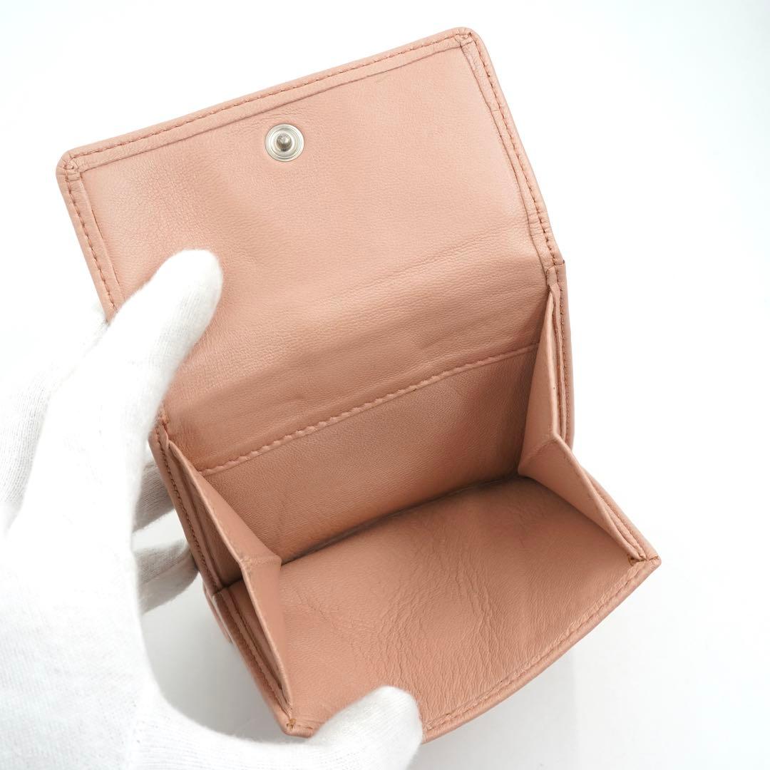 ✨極上美品✨　LOEWE ロエベ　二つ折り　アナグラム　Wホック　レザー