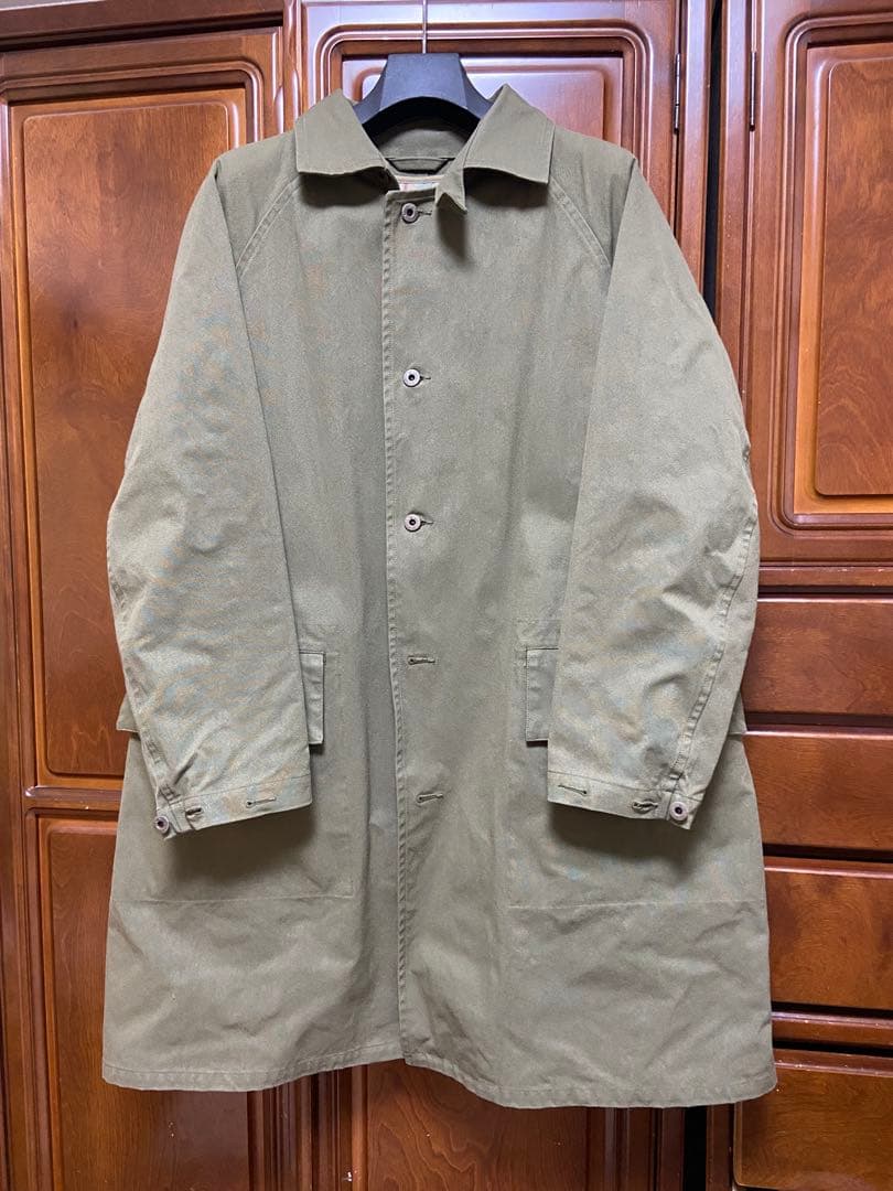 ジャケット・アウター Nigel Cabourn 20s long coat halftex L 48