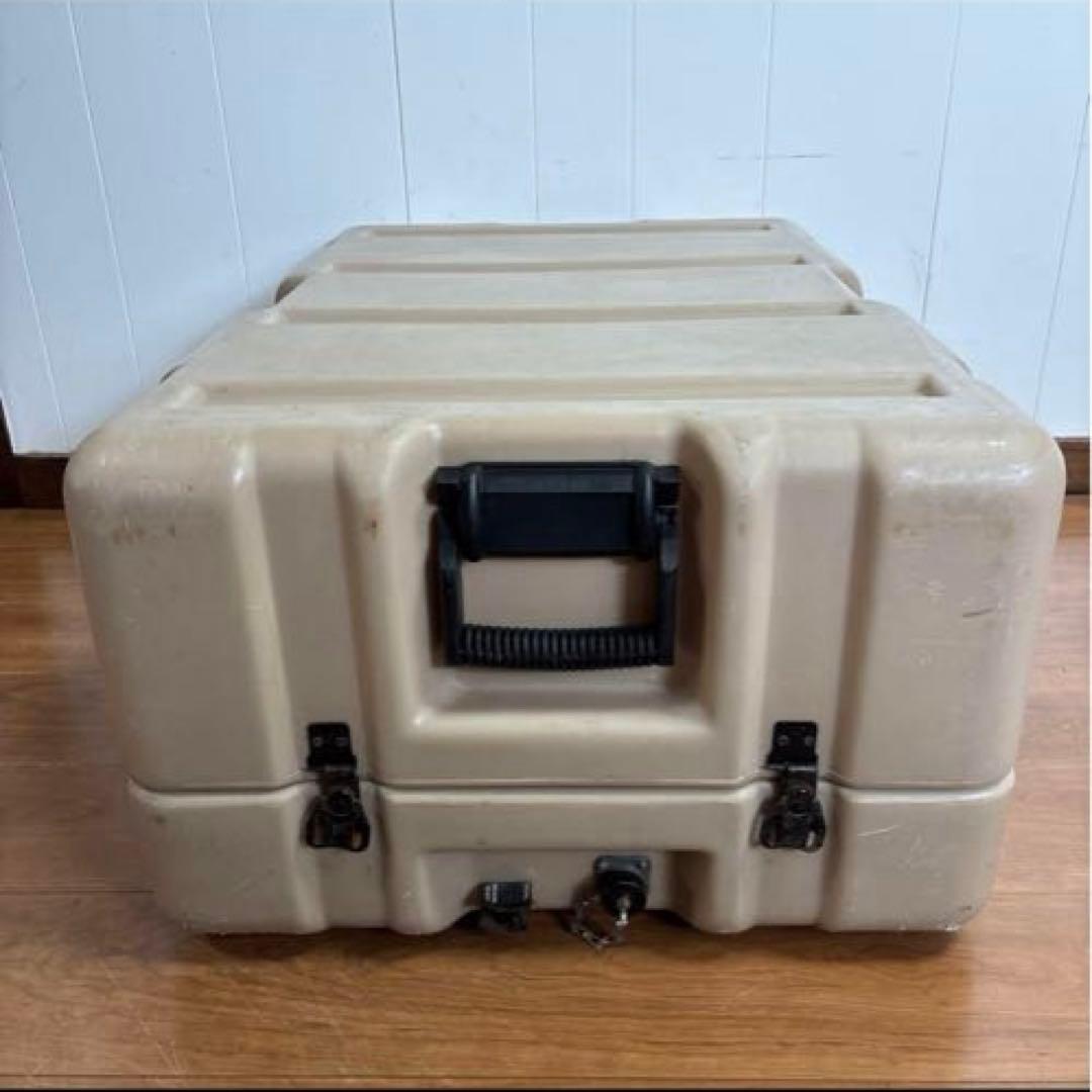 専用出品　米軍　実物　ミリタリー　ハードケース　サンドカラー ②