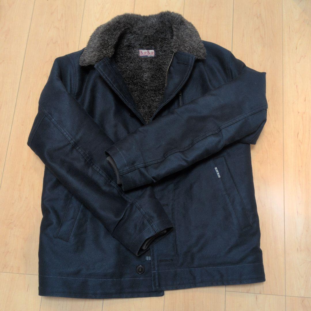 BLUEBLUE　ハリウッドランチマーケット　ジャーマンクロスデッキジャケット